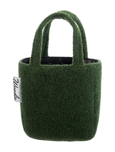 edie parker grass bag